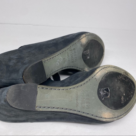 Eileen Fisher Multi Strap Wedge Sandal 8.5 - Picture 5 of 5